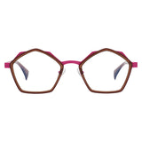 Fuchsia / Brun