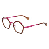 Fuchsia / Brun