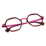 Fuchsia / Brun